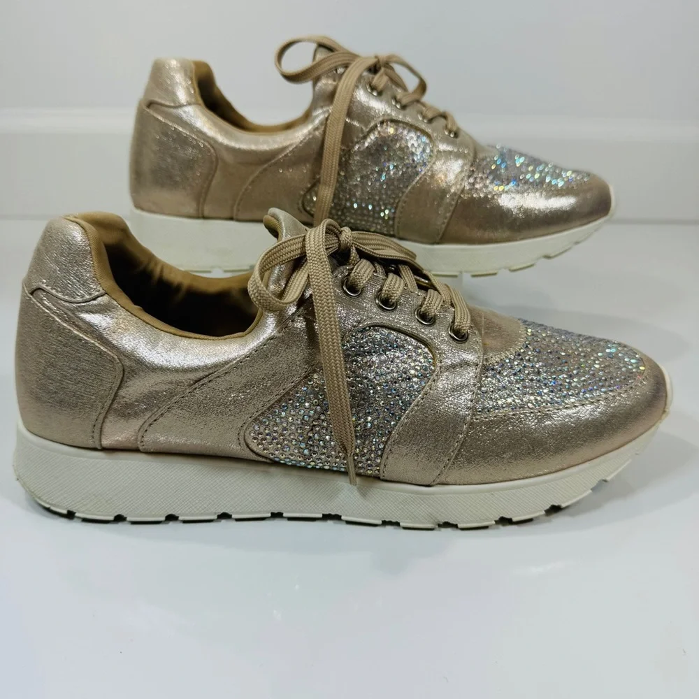 INC International Concepts Pakiss Embellished‎ Sneakers Size 8.5